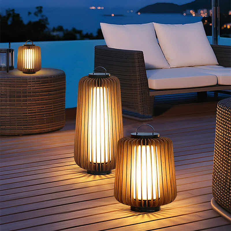 Luminous floor lamp courtyard  - Outdoor Lighting And Decor ulasan dan harga