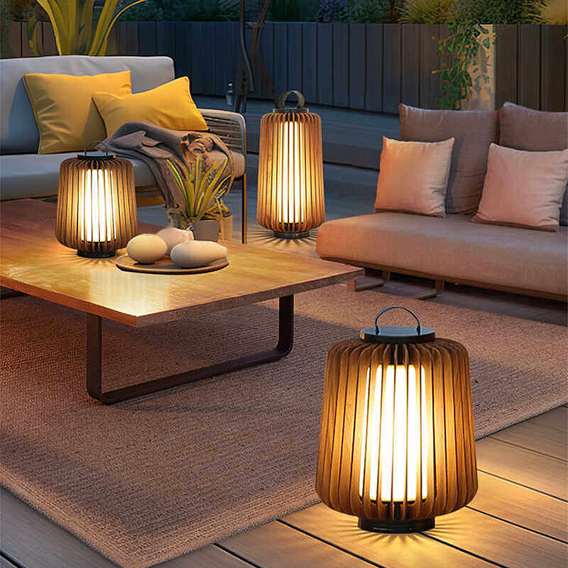 Luminous floor lamp courtyard  - Outdoor Lighting And Decor ulasan dan harga
