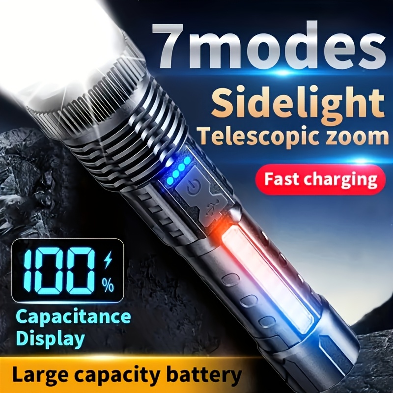 Powerful LED Flashlight Batter - Outdoor Lighting Lowes ulasan dan harga