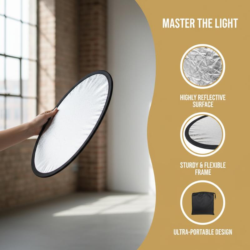 5 in 1 Round Photography Refle - Outdoor Lighting In Photography ulasan dan harga