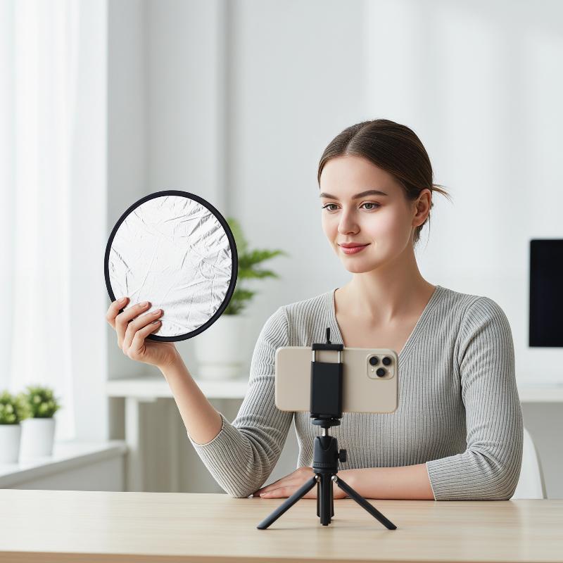 5 in 1 Round Photography Refle - Outdoor Lighting In Photography ulasan dan harga