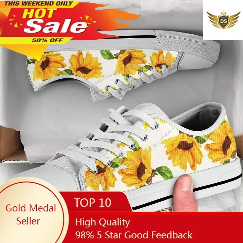 Classic Yellow Flower Sunflowe - Outdoor Lighting Round ulasan dan harga