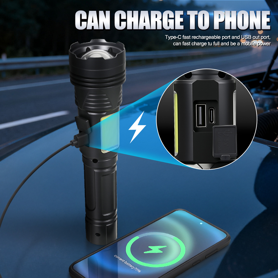 Powerful LED Handheld Flashlig - Outdoor Lighting Lowes ulasan dan harga